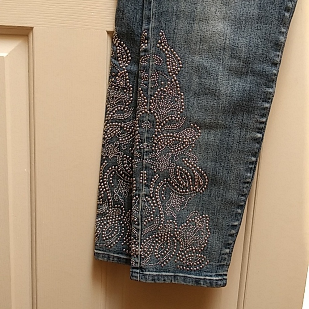 Studded jeans